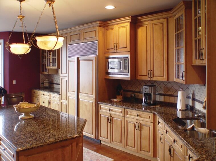 Frameless kitchen & Stone